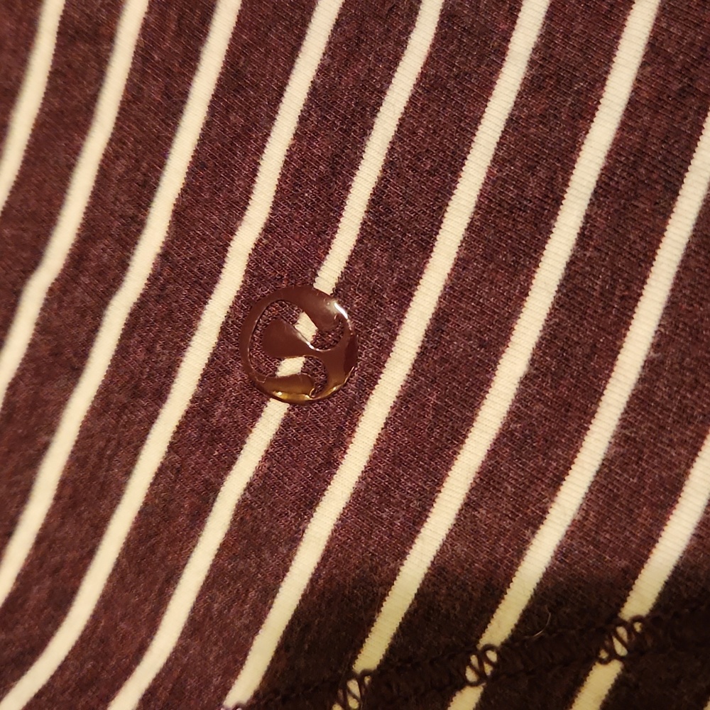 Lululemon Striped Long Sleeve Tee - Picture 5 of 7